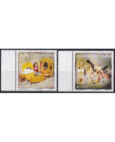 F-EX63040 LUXEMBURG MNH 2015 EUROPA CEPT TOYS CHILDREN GAMES.