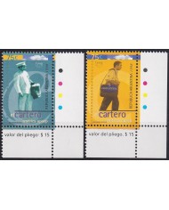 F-EX63108 ARGENTINA MNH 1998 AMERICA UPAEP CARTEROS POSTMAN.
