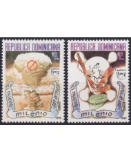 F-EX63130 DOMINICANA MNH 1999 AMERICA UPAEP NEW MILLENIUM WITHOUT WEAPONS ARMS.