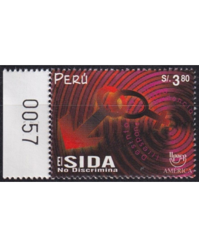 F-EX63143 PERU MNH 2000 AMERICA UPAEP HEALTH WORLD DAY OF AISD VIH SIDA.