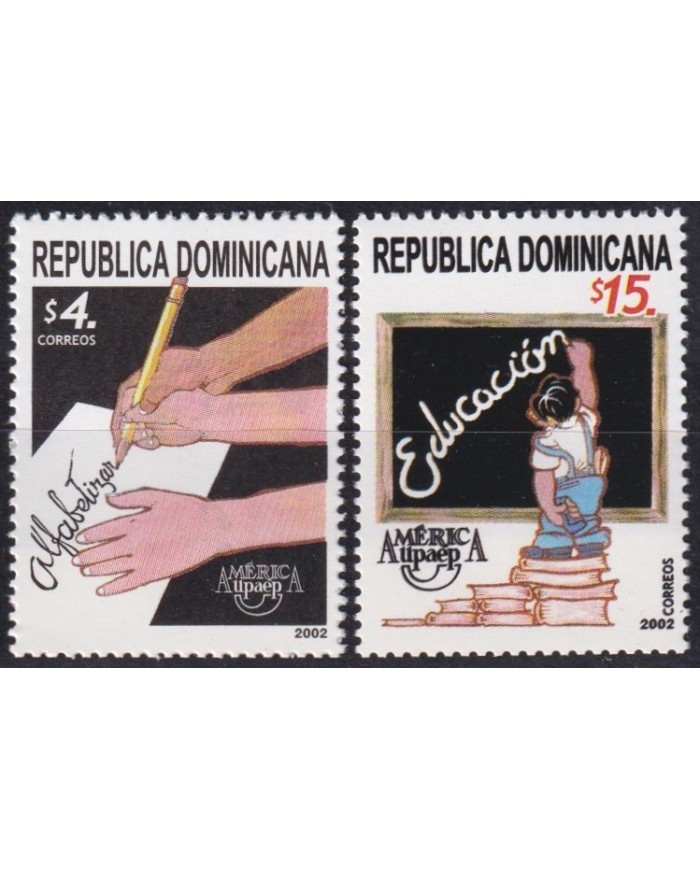 F-EX63153 DOMINICANA MNH 2002 AMERICA UPAEP EDUCATION LEARNING.