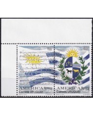 F-EX63206 URUGUAY MNH 2010 AMERICA UPAEP NATIONAL SYMBOLS FLAG.