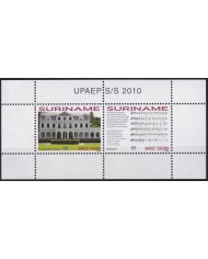 F-EX63203 SURINAME MNH 2010 AMERICA UPAEP NATIONAL SYMBOLS PRESIDENTIAL PALACE.