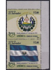 F-EX63192 EL SALVADOR MNH 2010 AMERICA UPAEP NATIONAL SYMBOLS FLAG.
