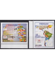 F-EX63190 PARAGUAY MNH 2010 AMERICA UPAEP NATIONAL SYMBOLS FLAG.