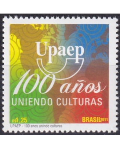 F-EX63179 BRAZIL MNH 2011 AMERICA CENTENARY UPAEP UNIENDO CULTURAS.