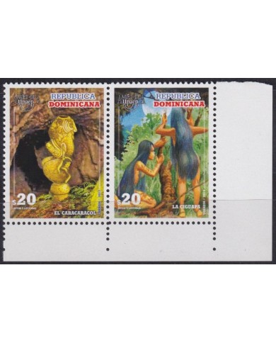 F-EX63168 DOMINICANA MNH 2012 AMERICA UPAEP MYTHS MITOS Y LEYENDAS CIGUAPA.