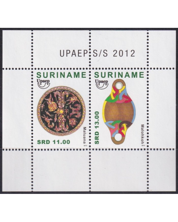 F-EX63165 SURINAME MNH 2012 AMERICA UPAEP MYTHS MITOS Y LEYENDAS MALUANA MALOHKOH.