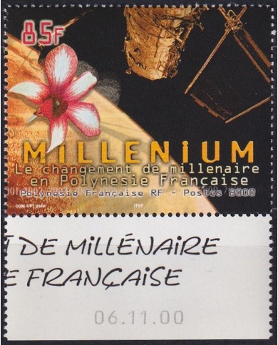 F-EX63126 POLYNESIA MNH 2009 MILLENIUM SPACE EXPLORATION COSMOS PLANET.