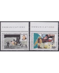 F-EX63140 GABON MNH 2000 SPACE COSMOS APOLLO XI MANNED MOONLANDING MAO.