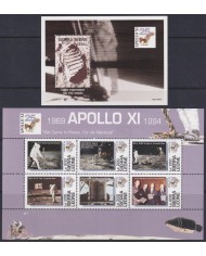 F-EX62522 SIERRA LEONE MNH 1994 SPACE COSMOS 25th APOLLO XI MANNED MOON LANDING.