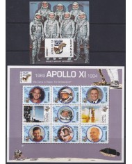 F-EX62515 UGANDA MNH 1994 SPACE COSMOS 25th APOLLO XI MANNED MOON LANDING.
