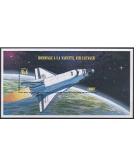 F-EX62617 MALI MNH 1996 SPACE NASA COSMOS CHALLENGER  ROCKET AIRPLANE.