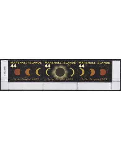F-EX62750 MARSHALL IS MNH 2009 SUN ECLIPSE SPACE COSMOS ASTRONOGY.