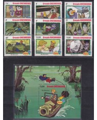 F-EX62812 GRENADA & GRENADINES MNH 1982 CHRISTMAS WALT DISNEY THE RESCUERS.