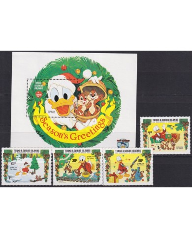 F-EX62842 MALDIVES MNH 1984 WALT DISNEY 50th ANNIV DONALD DUCK.