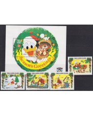 F-EX62842 MALDIVES MNH 1984 WALT DISNEY 50th ANNIV DONALD DUCK.