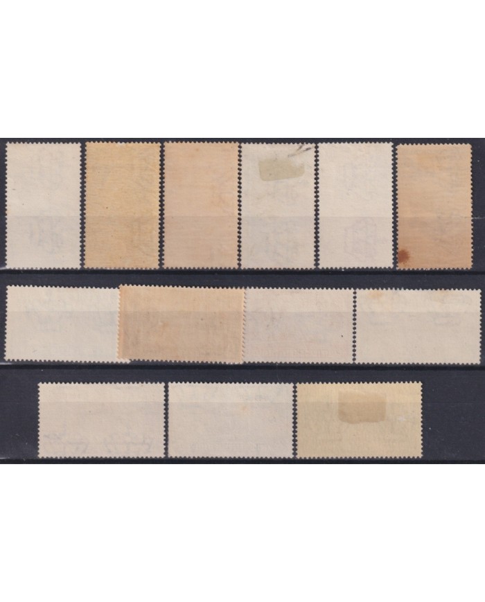 F-EX63247 ITALY AFRICA ORIENTAL ORIGINAL GUM COLONIAL STAMPS LOT.