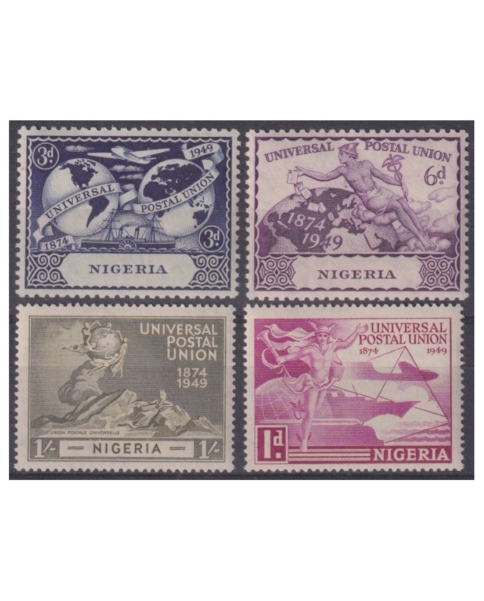 F-EX62039 NIGERIA MNH 1949 UPU.