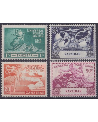 F-EX62004 ZANZIBAR MH 1949 UPU.