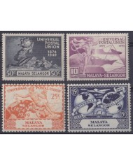 F-EX61999 MALAYSIA MALAYA SELANGOR MNH 1949 UPU.