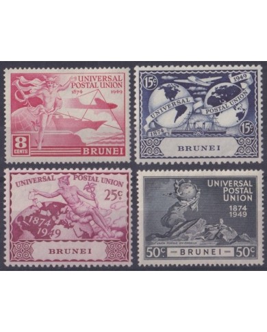 F-EX62024 BRUNEI MH 1949 UPU.