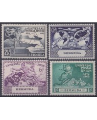 F-EX62022 BERMUDA IS MH 1949 UPU.