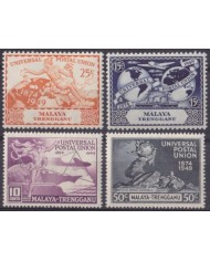 F-EX62006 MALAYSIA MALAYA TRENGGANU MH 1949 UPU.
