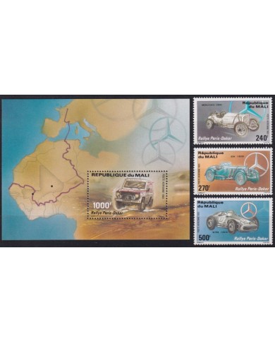 F-EX62884 MALI MNH 1983 PARIS – DAKAR RACING CAR OLD CAR AUTOMOVIL.