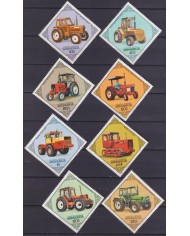 F-EX62886 MONGOLIA MNH 1982 AGRICULTURE TRACTOR TRANSPORT OLD CAR.
