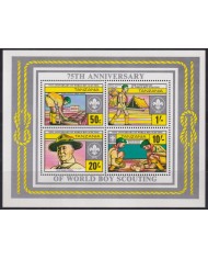 F-EX63220 TANZANIA MNH 1982 BOYS SCOUTS LORD BADEB POWELL.