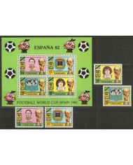 F-EX63517 TANZANIA MNH 1982 CHAMPIONSHIP SOCCER FOOTBALL.