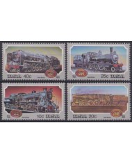 F-EX63313 SUDAFRICA RSA MNH 1983 RAILROAD RAILWAYS TRAIN LOCOMOTIVES FERROCARRIL.