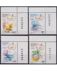 F-EX63575 UPPER VOLTA MNH 1980 CEDE AO ECOWAS AGRICULTURE RAILROAD RAILWAYS.