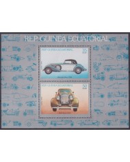 F-EX63492 GUINEA EQUATORIAL MNH 1979 CLASSIC CAR OLD CAR ROLLS ROYS MERCEDES.