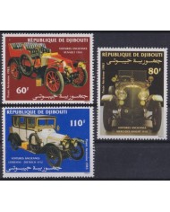F-EX63493 DJIBOUTI MNH 1983 CLASSIC CAR OLD CAR AUTOMOVIL.