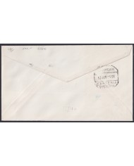 F-EX64135 RIO MUNI SPANISH COLONIES 1965 REG FDC PRO CHILDREN INSECTS BEETLE.