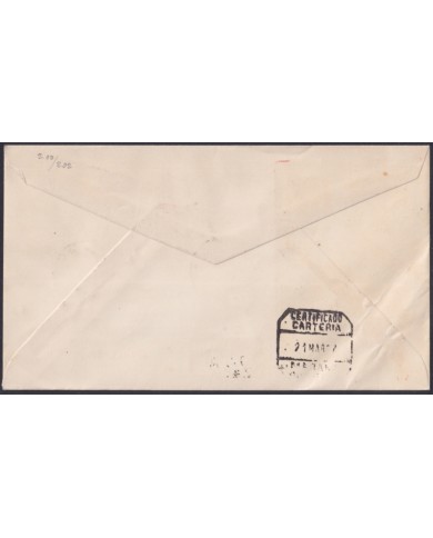 F-EX64080 SIDI IFNI MOROCCO 1964 FDC REG STAMP DAY BEETLE INSECTS ENTOMOLOGY.