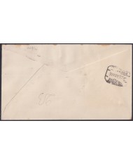 F-EX64087 SPANISH GUINEA 1957 FDC REG STAMPS DAY FAUNA WILDLIFE ELEPHANT.