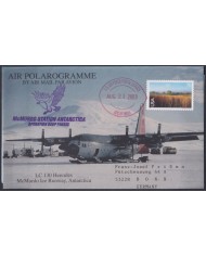 F-EX64199 USA ANTARCTIC PAQUEBOT NEW ZEALAND STATION 2021 COVER TO GERMANY.