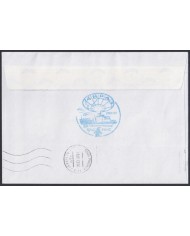 F-EX64202 RUSSIA 2002 47º - 48º MAGDALENA OLDENDORF ANTARCTIC STATION COVER POLAR.