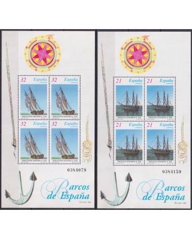 F-EX62747 SPAIN MNH 1997 SPANISH SHIP SAILING.