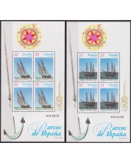 F-EX62747 SPAIN MNH 1997 SPANISH SHIP SAILING.