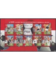 F-EX59876 AUSTRIA 2004 USED CENTENARY SOCCER FOOTBALL CUP CLUB