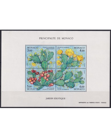 F-EX61925 MONACO MNH 1992 CACTUS FLOWER FLORES.