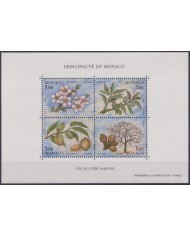 F-EX61923 MONACO MNH 1993 FRUIT ALMOINT TREE FLOWER FLORES.