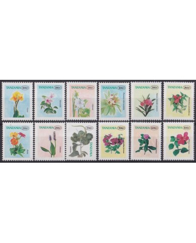 F-EX63560 TANZANIA MNH 1997 FLOWER ORCHIDS FLORES ORQUIDEAS.