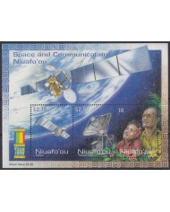 F-EX62041 NIUAFO´OU MNH 2000 SPACE & COMMUNICATIONS RADAR SATELLITE COSMOS.