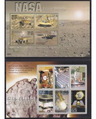 F-EX62638 NIUE MNH 2009 25TH ANNIV MANNED MOON LANDING COSMOS SPACE.