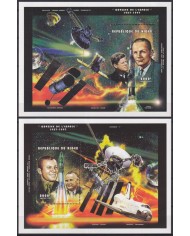 F-EX62731 NIGER MNH 1997 GAGARIN HISTORY SPACE COSMOS EXPLORATION ROCKET SATELLITE.